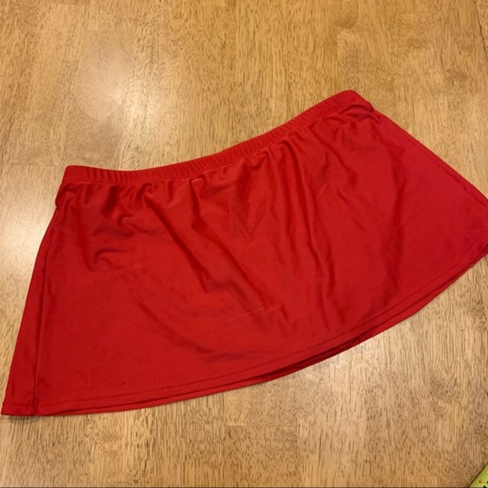 Costa Del Sol Red‎ Swim Skirt 12